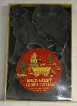 Vintage Fox Run Cookie Cutter Wild West Cookie Cutters New - £5.89 GBP