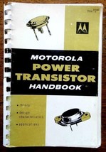 1961 Vintage Motorola Power Transistor Handbook 1st Ed - £98.86 GBP