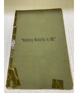 Kentucky Neutrality In 1861: A Paper Read Before The Ohio Commandery-
sh... - $799.61 MXN