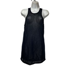 Mikoh Bahia Black Mesh Cover Up Dress Womens Size 1 (XS) Beach Cover Up - $29.69