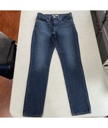 Levis 311 Shaping Skinny Jeans Womens 28 Dark Wash Stretch Distressed Mi... - €12,73 EUR