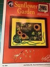 Sunflower Garden No 1044 Cross Stitch Design Book - $8.87