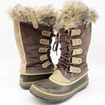 Sorel Womens 10 Joan Of Arctic Snow Boots Winter Faux Fur Trim  NL1540-248 - £89.56 GBP