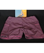 NWT NIP Tasada Black/Pink Rear Enforced Workout Shorts Butt Lifting Pock... - £11.22 GBP