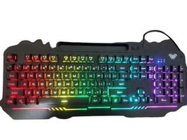 AULA Gaming Keyboard, 104 Keys Gaming Keyboard and Mouse Combo with RGB Backl... - £18.94 GBP