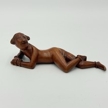 Antique Chinese Netsuke Wood Carved Women Posing Figurine Folk Art Hand ... - $3,090.08 MXN