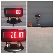 FUEL TRUCK 3" LED REMOTE DISPLAY - VIEWABLE 75' AWAY -  USA MADE - RM-232 - $1,250.00