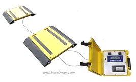 60,000 lbs x 10 lbs TRUCK SCALE WITH AMERICAN MADE INDICATOR WITH PRINTER - £2,449.49 GBP