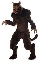 Morris Deluxe Werewolf Costume Standard Brown - £315.77 GBP