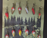 Vintage Spinning Lures Lepage&#39;s Sporting Goods Maine - $54.19