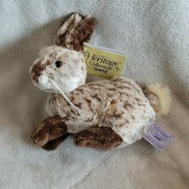 An item in the Toys & Hobbies category: Ganz Heritage Collection Stuffed Plush Brown Tan Frosted Bunny Rabbit Dixie NEW