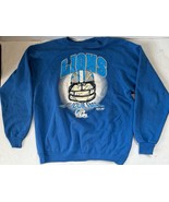Vintage 90’s NFL Detroit Lions Football Sweatshirt Rare 1995 Crewneck Sw... - $340.44 CAD