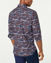 American Rag Men&#39;s Camo Grindle Shirt Navy Size Medium or 2XL - £13.46 GBP