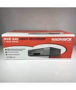 Magnavox MVR 440MG17 Mono VCR Video Recorder 4 Head Brand New Factory Sealed Box - $247.49