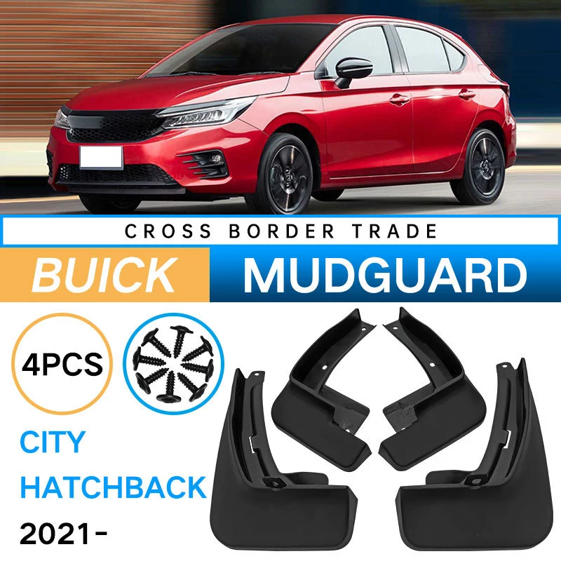 For Honda City Hatchback 2021 Car Mud Flaps Splash Guard Mudguard Mudflaps - £26.26 GBP