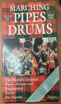 Marching with Pipes and Drums (1994) VHS Music Royal Scots Dragoon Bagpipes - £7.72 GBP