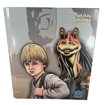 Vintage Star Wars Episode 1 Anakin Jar Jar Sebulba 3 Ring Binder Folder ... - £9.96 GBP
