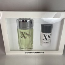 XS Excess Pour Homme Paco Rabanne Set 3.4oz EDT Spray + 2.2oz Deodorant - NIB - £93.60 GBP