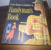 Vintage Better Homes and Gardens Handyman&#39;s Book 5 Ring Binder 1957 Mid Century - £7.47 GBP