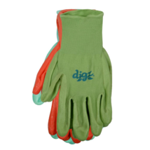 Digz Gardening Gloves Nitrile Coated 3 Pack Womens Size Large Value Pack Plants - £4.32 GBP