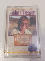 John Denver His Greatest Hits And Finest Performances Cassette Tape Brand New - £4.74 GBP