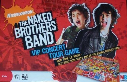 Primary image for Board Game Kids Family Naked Brothers VIP Concert Tour 