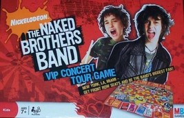 Board Game Kids Family Naked Brothers VIP Concert Tour  - $6.93