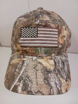 American Flag Realtree Edge Camo OC Outdoor Cap Adjustable Cap Hat - £7.77 GBP