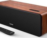 Saiyin Sound Bars For Tvs: 16-Point 5&#39; Wooden Tv Speakers, And Record Pl... - $77.98