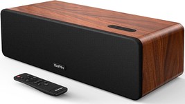 Saiyin Sound Bars For Tvs: 16-Point 5&#39; Wooden Tv Speakers, And Record Player. - £61.34 GBP