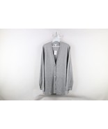 New J Jill Womens Large Blank Rayon Blend Knit Cardigan Sweater Heather ... - $1,049.55 MXN