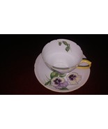 Shelley china cup and saucer PANSY Pattern   - $89.99