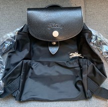 Longchamp Le Pliage Nylon Club Mini Foldable Backpack ~NEW~ Black - £106.70 GBP