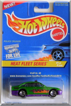 Hot Wheels - Police Cruiser: Heat Fleet Series #1/4 - Collector #537 (1997) - $4.00