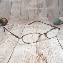 Candie&#39;s Brown Butterflies Metal Eyeglasses FRAMES ONLY  - C Maria BRN 46-16-130 - £32.10 GBP