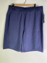 Gaiam Athletic Activewear Shorts Gray Blue Pockets Stretch Mens Size M - $34.65