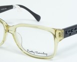 Betty Barclay BB2011 460 TRANSPARENT FLAX YELLOW /BROWN EYEGLASSES 51-16... - $67.31
