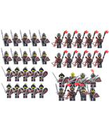 88pcs Medieval Red Dragon Knights Army Set Collection Minifigures Toys - £12.53 GBP+