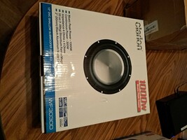 Clarion WF3030D 1000W Max 12&quot; Dual Subwoofer - £59.97 GBP