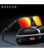 BARCUR Hot Black Goggle Male Sunglasses Luxury Brand Men Glasses Women Sun - $57.41 CAD