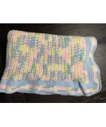Baby Blanket Hand Crocheted - $45.00