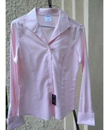 Brooks Brothers Shirt Pink Blouse Semi Fitted Non Iron NWT 2 - £31.33 GBP