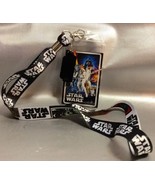 STAR WARS  Lanyard WITH ID Pouch &amp; Logo Charm NEW Badge Your Way Through... - £9.47 GBP