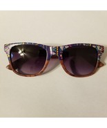 Women&#39;s Retro Colorful Geometric Pattern Stylish Fashion Square Sunglasses - £11.85 GBP
