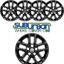 2016-2021 2022 WK Jeep Grand Cherokee IMP-425BLK 18&quot; GLOSS BLACK Wheel S... - £86.03 GBP