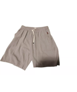 Mens Soft &amp; Breathable Cotton Loose Shorts - Stylish Drawstring Design G... - $235.10 MXN