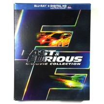 Fast &amp; Furious: 6 Movie Collection (6-Disc Blu-ray Set) Like New !  - £14.60 GBP