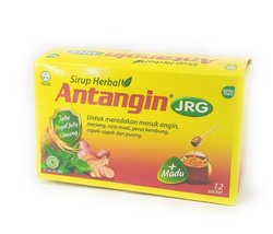 Antangin JRG Herbal Syrup 12-ct, 180 Ml/ 6 fl oz (Pack of 1) - $26.03