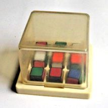 Vintage Original 1982 Ideal Rubiks Race Game Part Cube Scrambler - £11.00 GBP