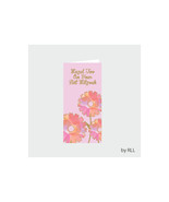 Rite Lite Bat Mitzvah Wallet Card with Flowers - Pack of 12 - $64.52